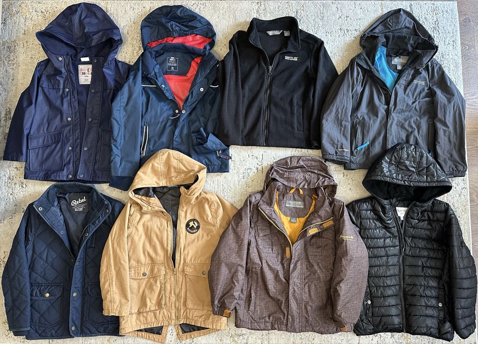 7 szt. Paka kurtek 7-8 lat r. 128 Regatta Carry F&F