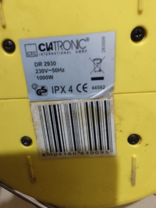 Пароочиститель Clatronic 2930. 1000wt