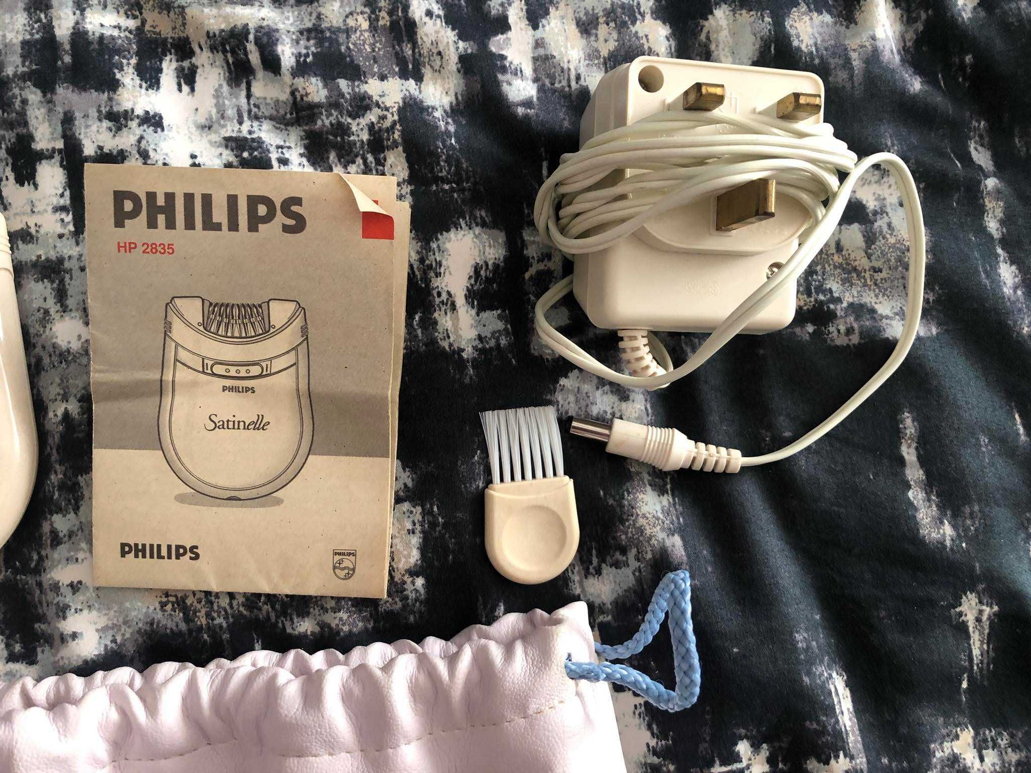 Depiladora Philips Satinelle - Ficha Inglesa