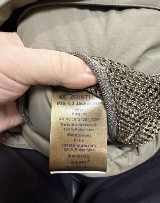 Комплект зимовий Carinthia MIG 4.0, Розміри М