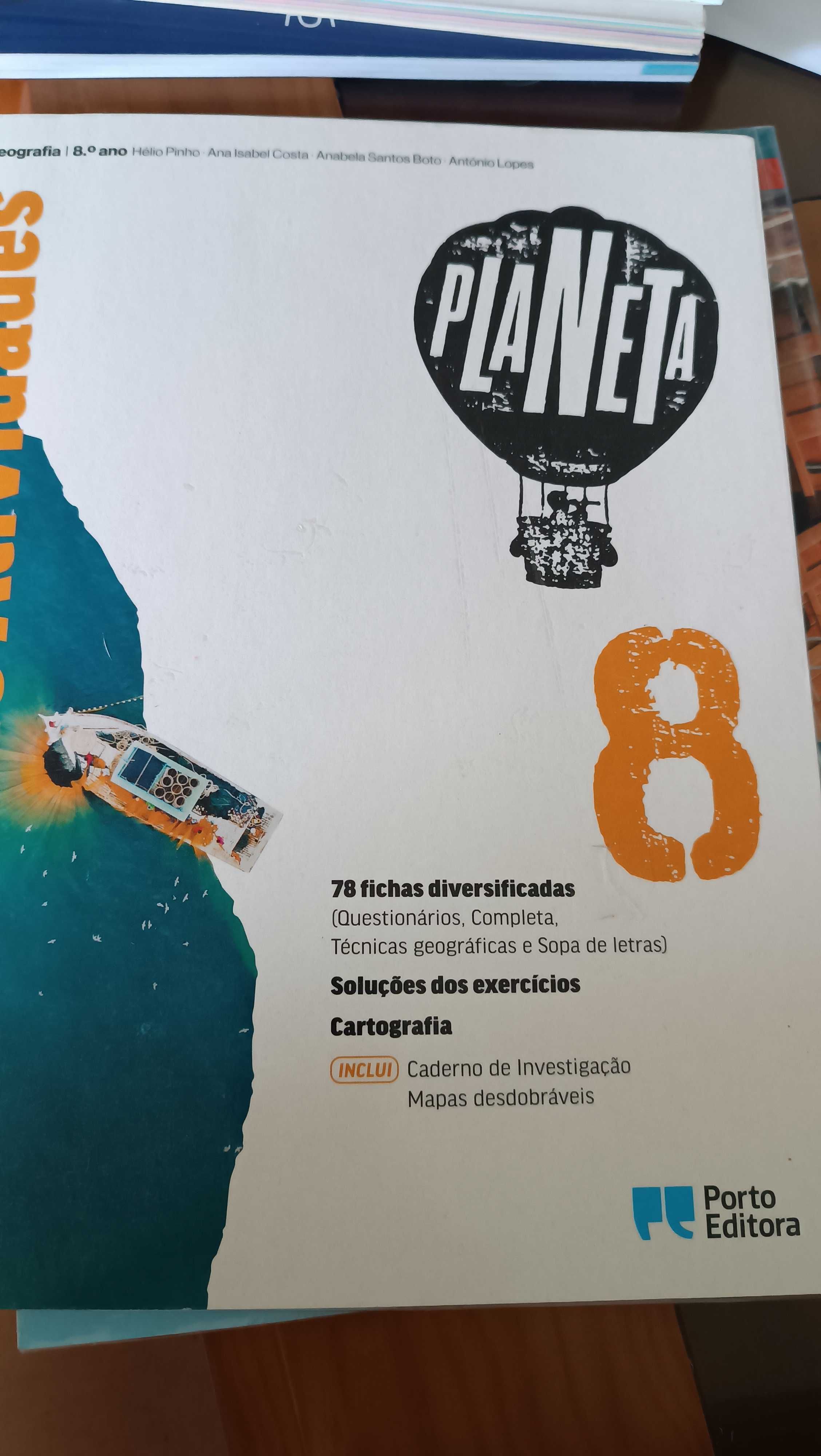 Livros de fichas/ Cadernos de atividades 8°ano