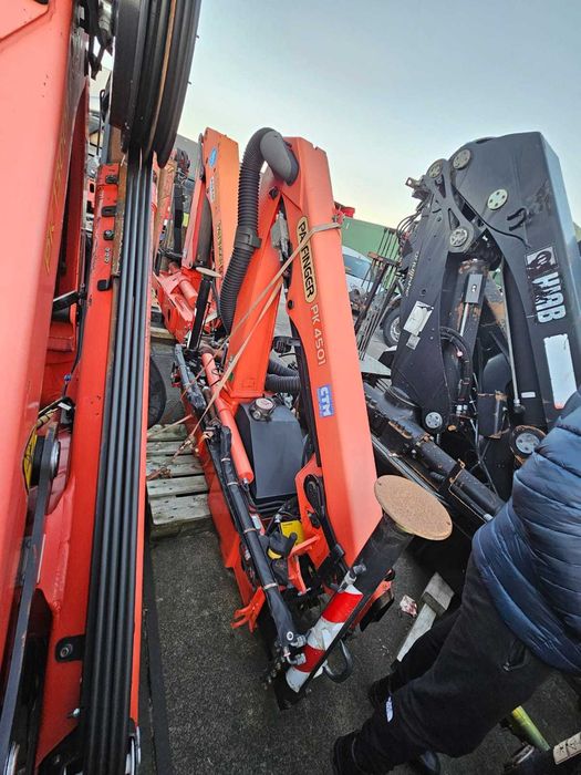 HDS Palfinger pk 4501 na dostawczy busa Iveco HIAB Fassi HMF Igła 2010