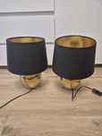 2 lampki nocne black red white