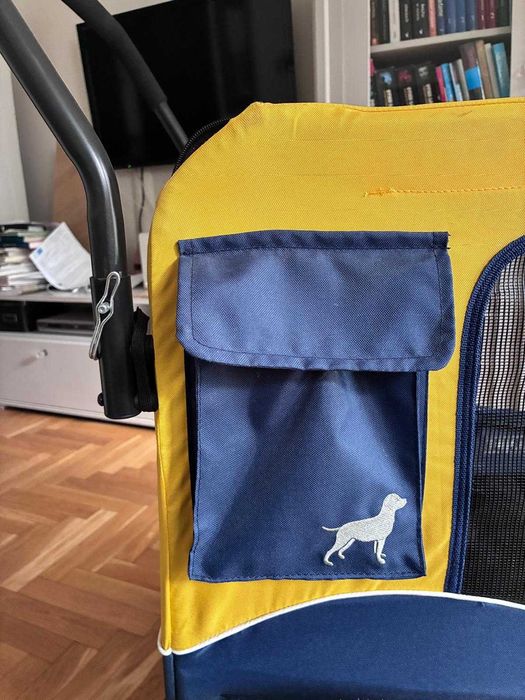 HAFENBANDE Przyczepka rowerowa i wózek dla  dużego psa  Cabby L