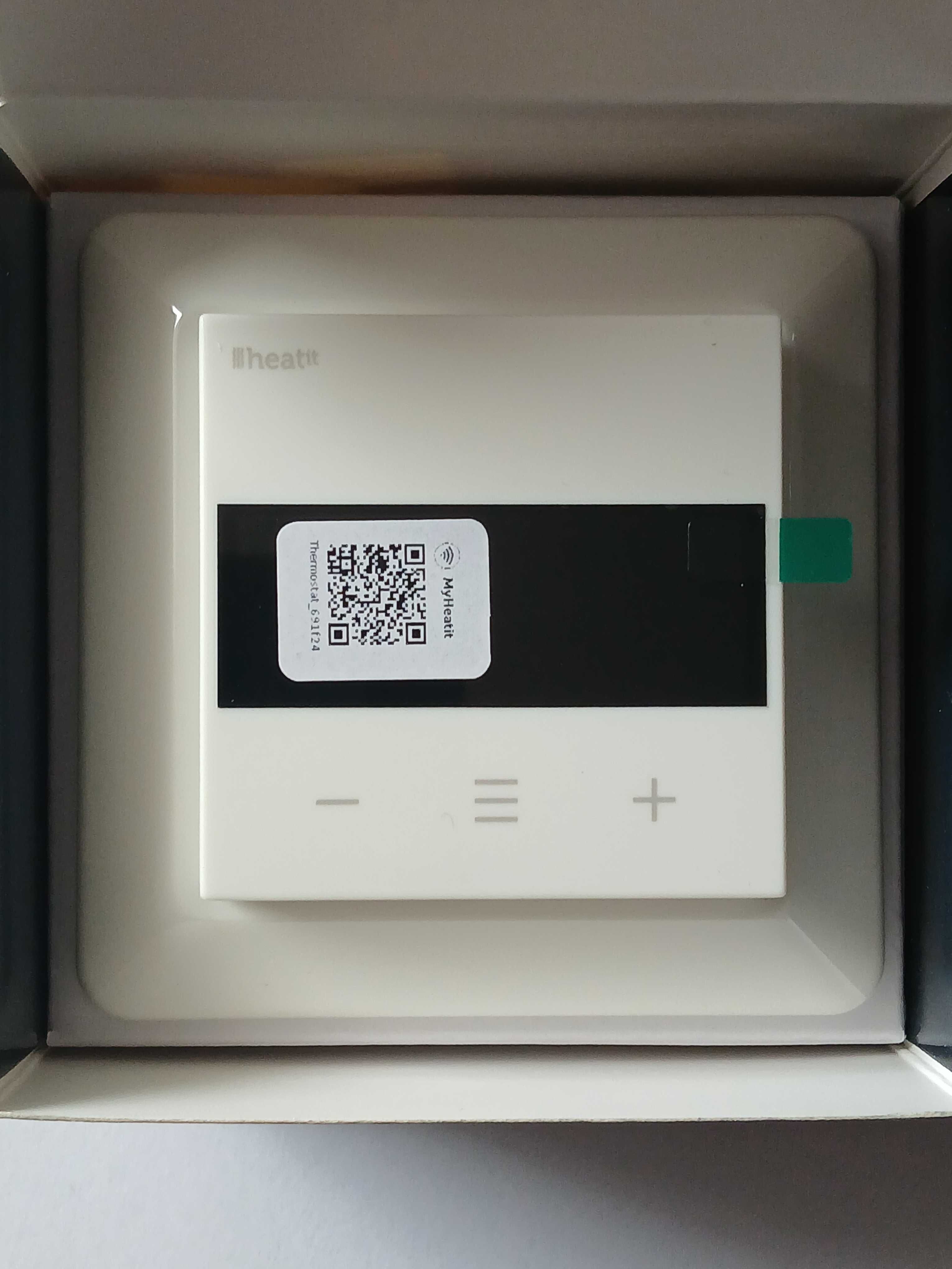 Inteligentny termostat. Heatit WiFi6 RAL 9010*nowy Oryginał *biały
