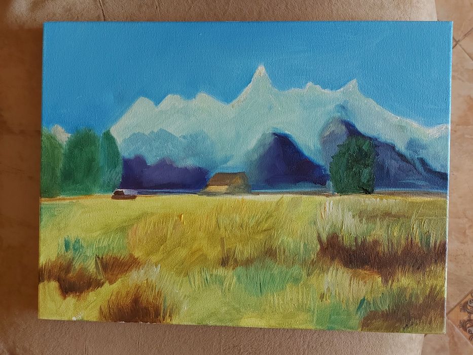 Картина 30/40, холст, масло