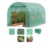 TUNEL foliowy WZMACNIANY 2x3 m mocna folia foliak szklarnia warzywniak