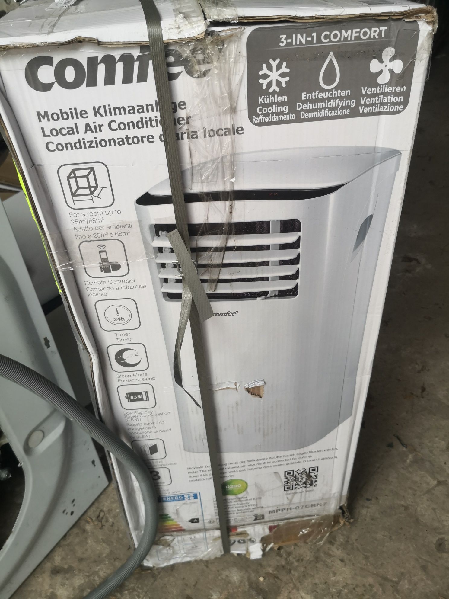 Компресорний кондиціонер Comfee Mobiles Klima MPPH-07CRN7.7000BTU 2.0k