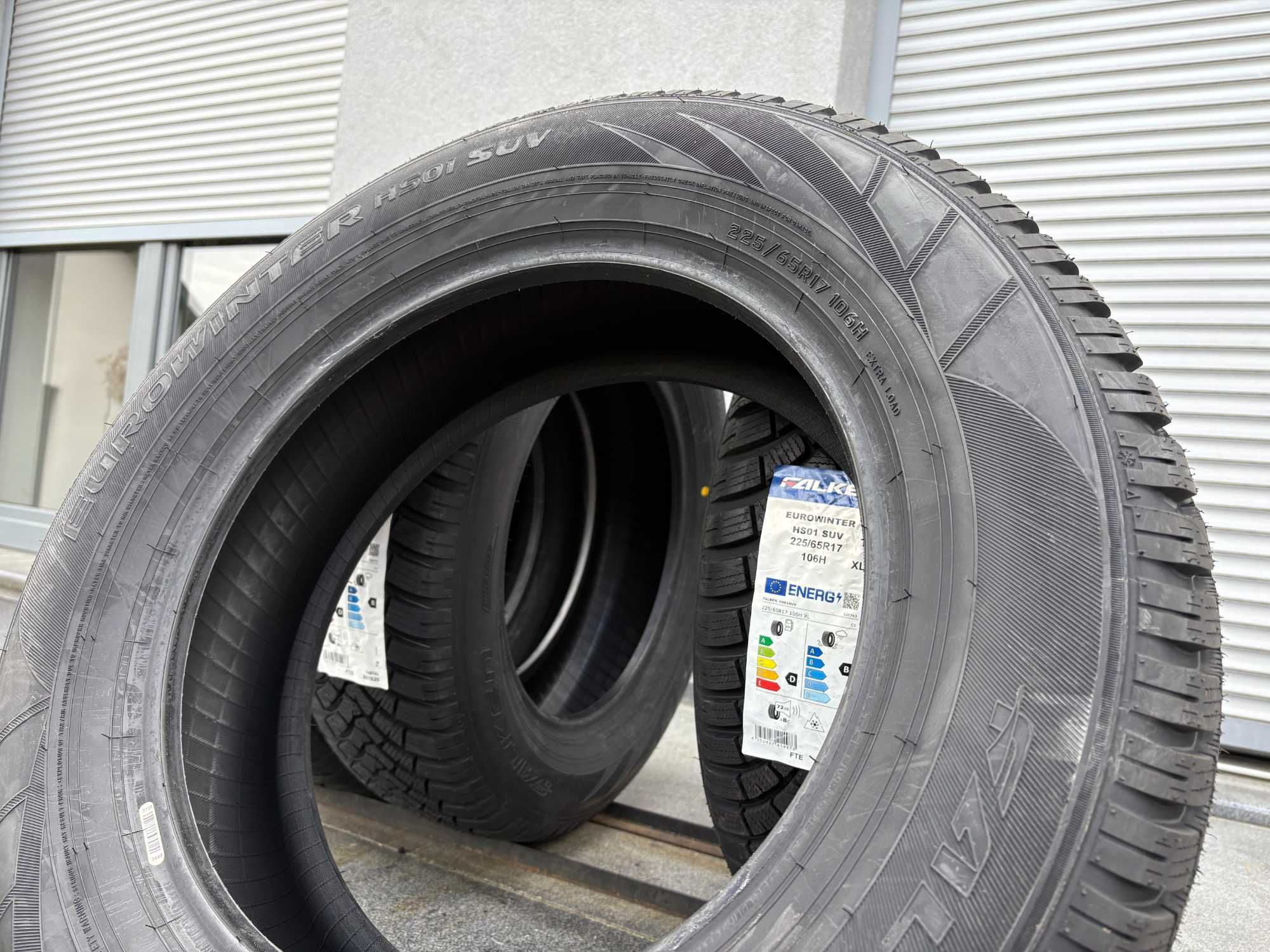 4szt zimowe 225/65R17 Falken Eurowinter 106H XL D,B,72db NOWE!