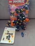 LEGO Ninjago 71806 Mech żywiołu ziemi Cole’a
