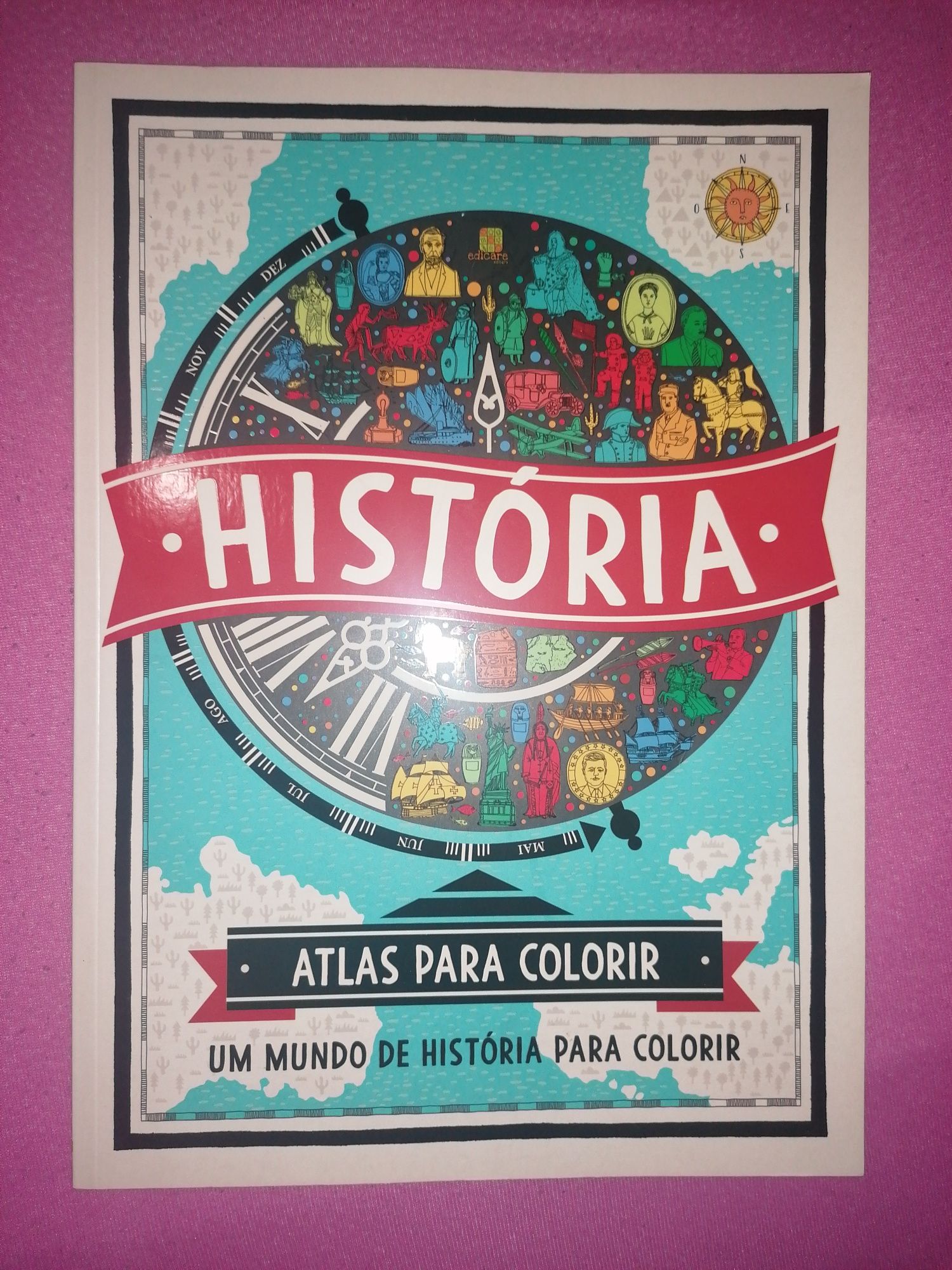 Atlas para colorir novo +8anos