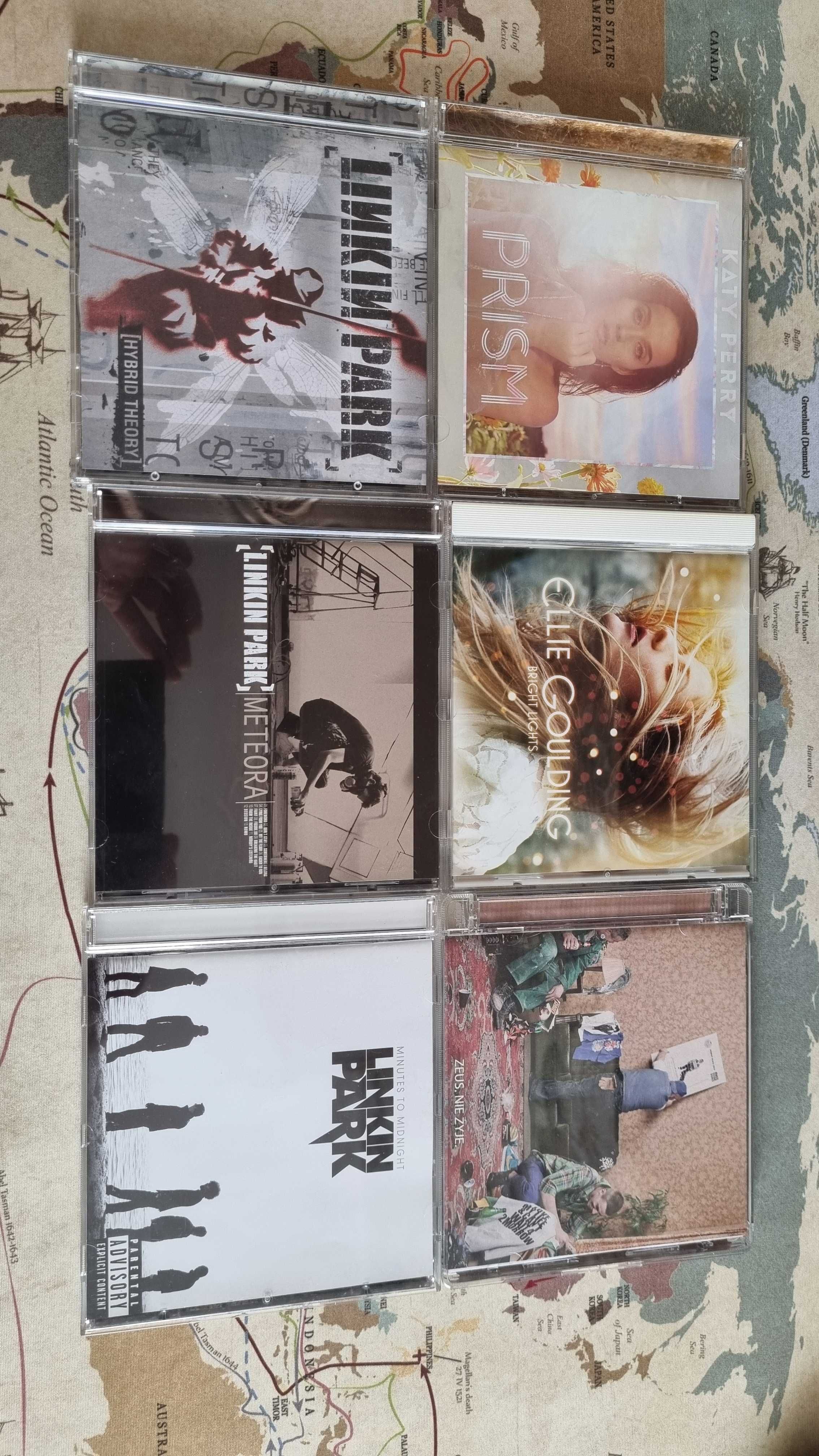 Płyty z muzyką CD - Linkin Park, Ellie Goulding, Birdy, Lana Del Rey