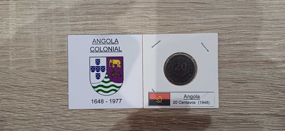 Angola - 20 Centavos - 1948