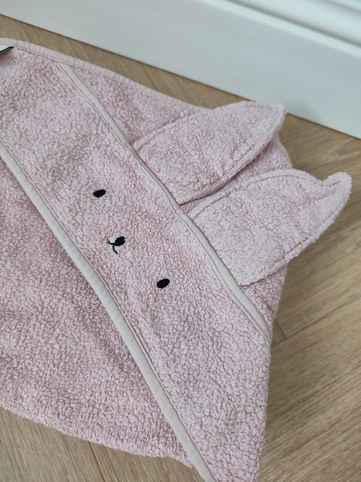 Ręcznik bambusowy Powder Pink różowy Rabbit 85x85 / My Memi