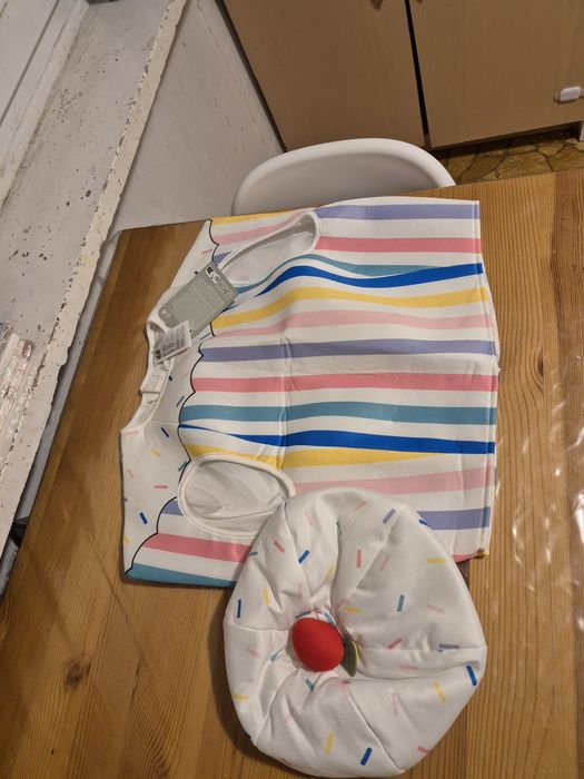 Strój przebranie babeczka ciastko lody