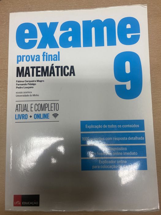 Exame 9 ano Prova final