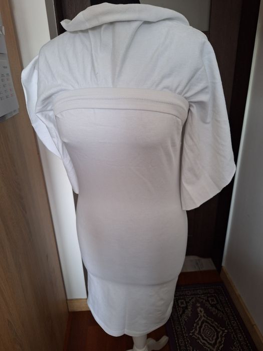 Mini sukienka, tunika Biała.