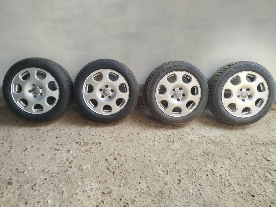 Koła 16 audi a3 8v , 8P, golf V, VI Zimowe jak nowe!