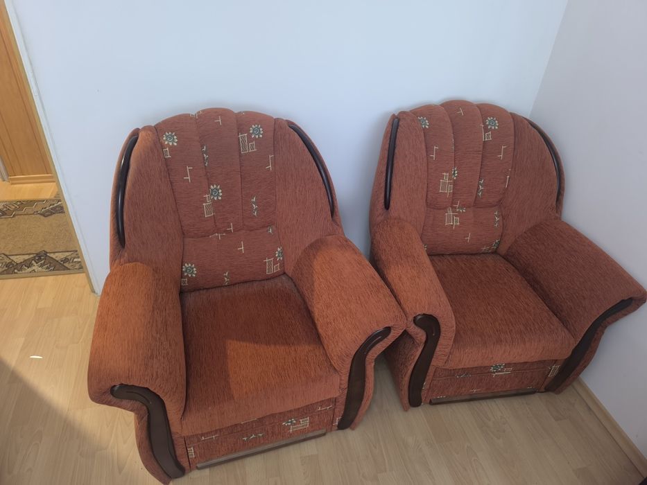 Sprzedam zestaw mebli kanapa+dwa fotele  sofa łóżko
