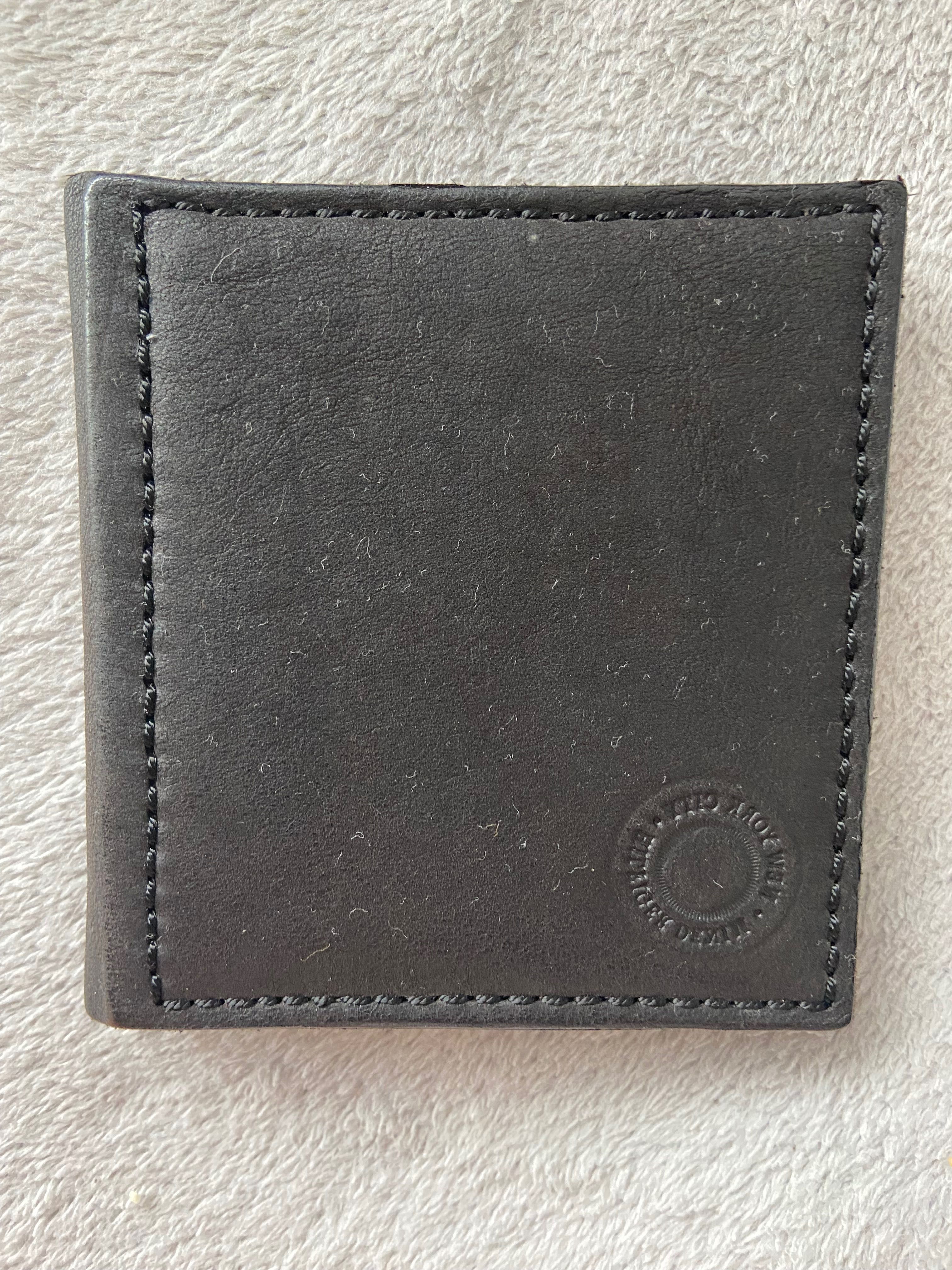 Mały etui na karty i banknoty skóra card holder Portfel