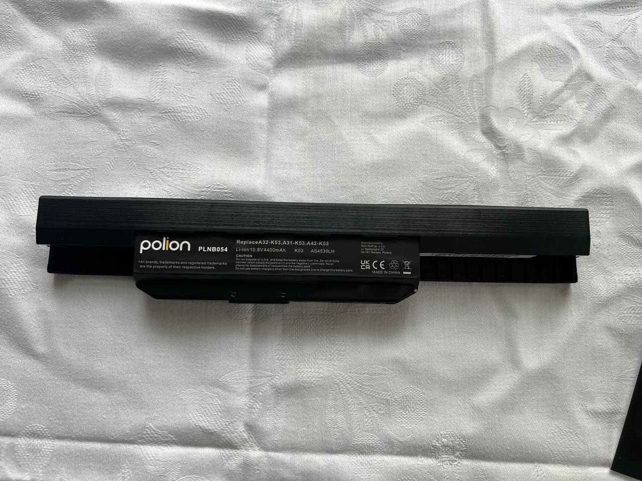 Аккумуляторна батарея Polion на ноутбук Asus A32 - K53
