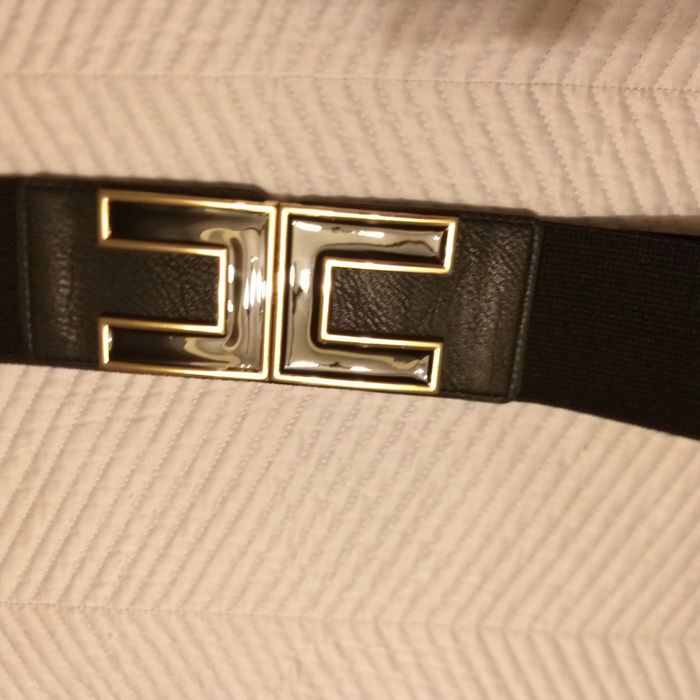 Cinto preto elástico