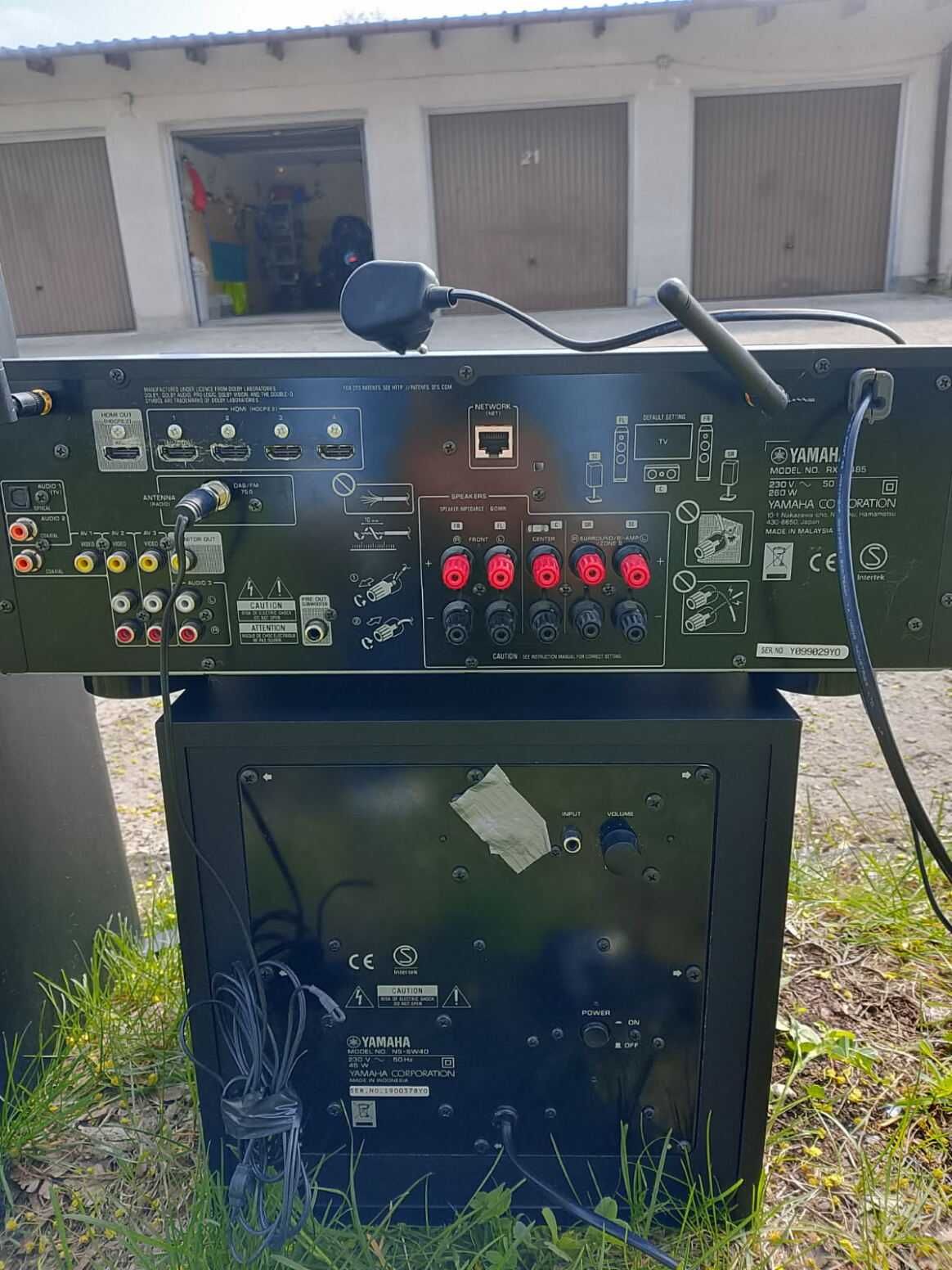 Zestaw nagłośnienia do telewizora. W 100% YAMAHA