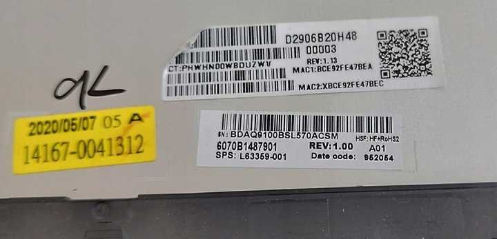 Obudowa dolna klapa do laptopa HP 850 G6