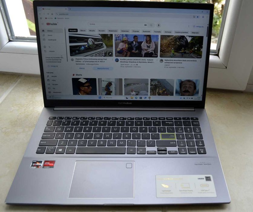 Laptop/Vivobook/Asus S 15/Ryzen 5/8GB/256GB