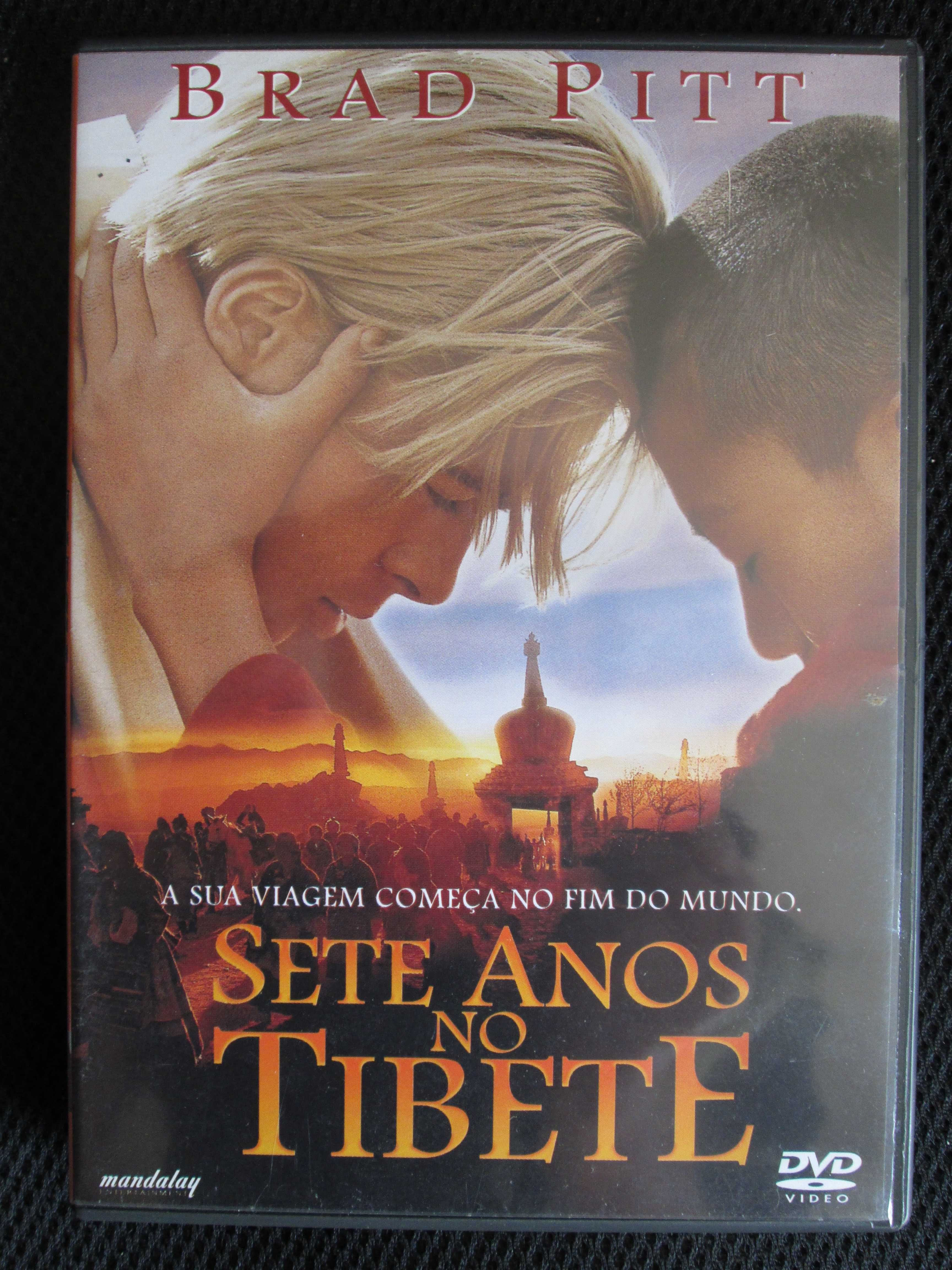 DVD Sete Anos no Tibete, de Jean-Jacques Annaud, com Brad Pitt