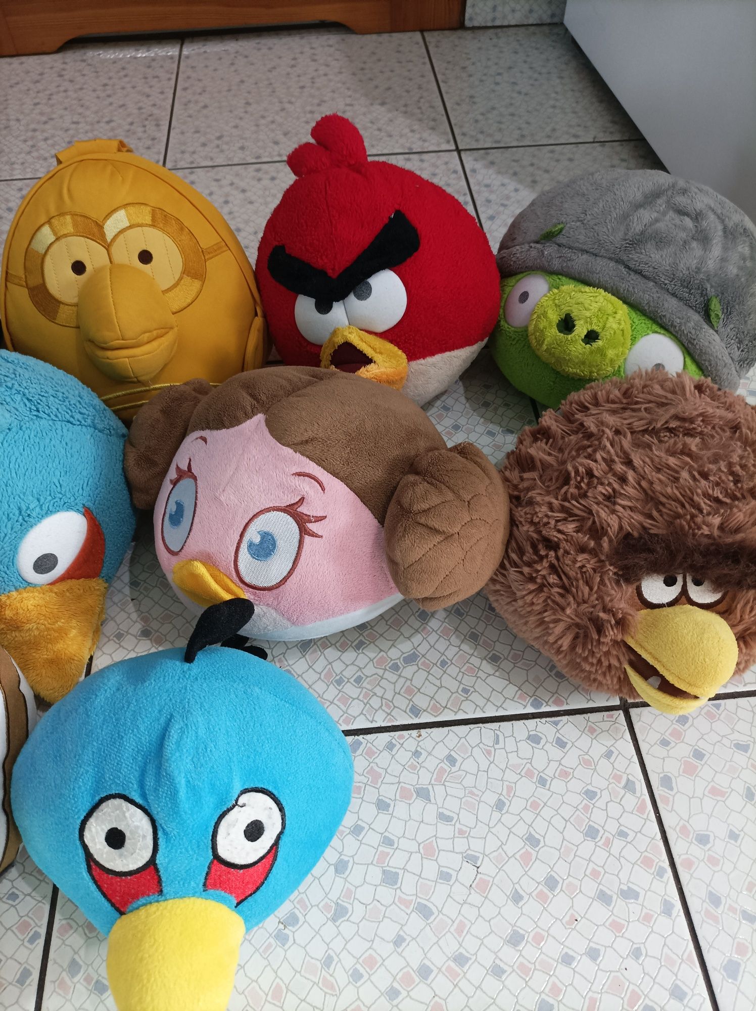 Pluszaki angry birds