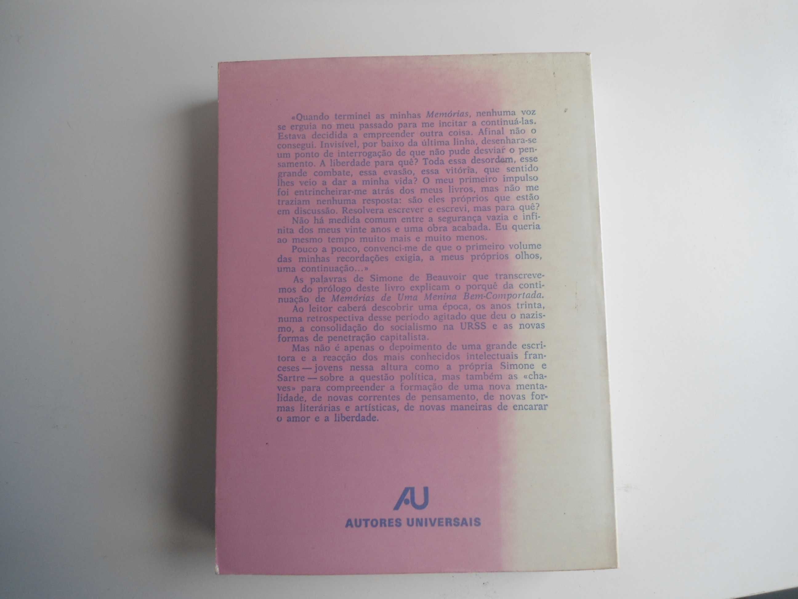 A Força da Idade por Simone de Beauvoir