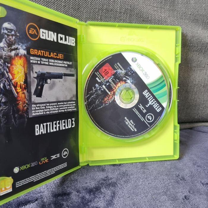 Battlefield 3 Xbox 360 Polskie wydanie