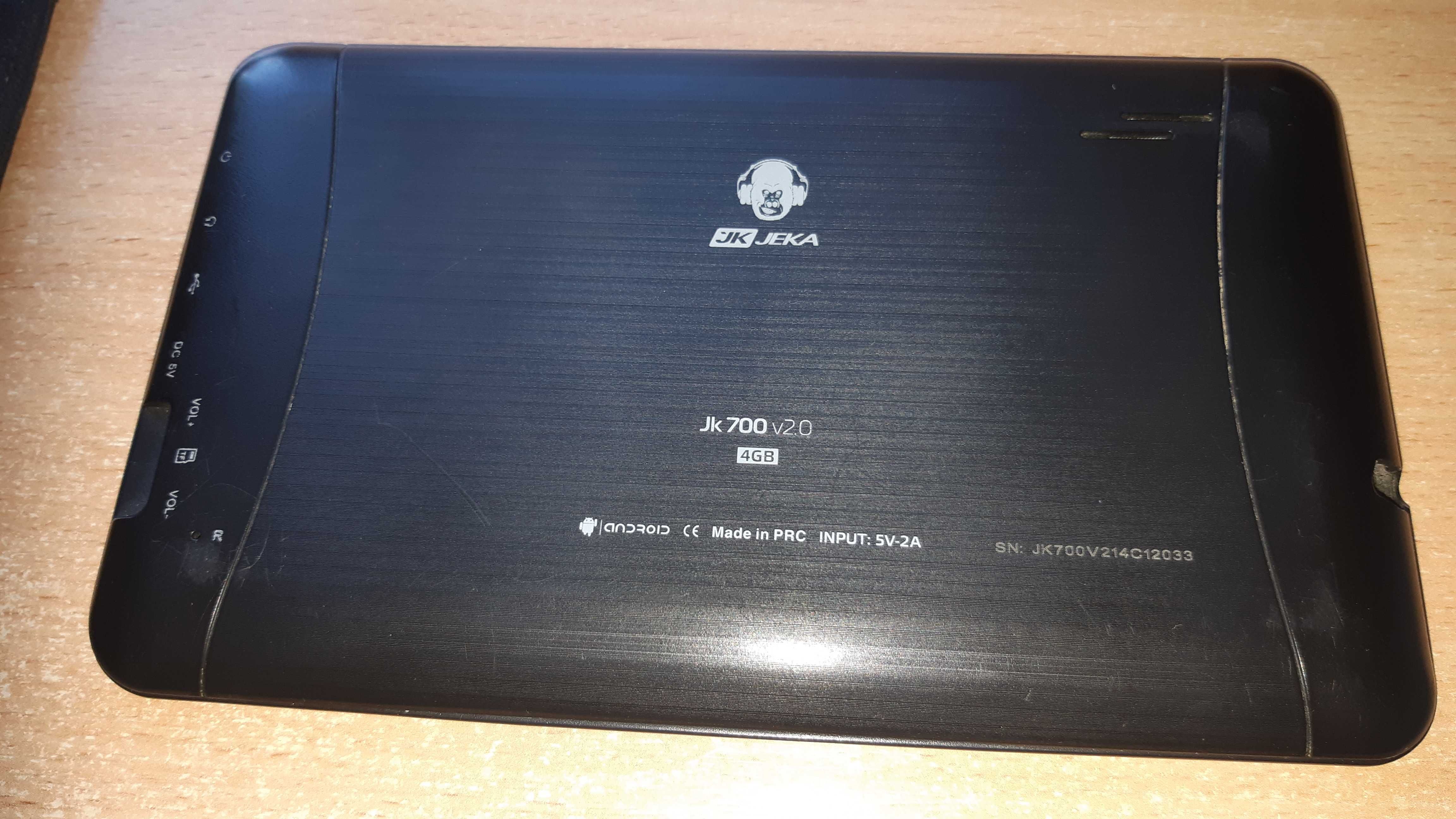 Планшет Jeka JK-700 v2.0 Dual Core 7" 4GB black (условно рабочий)