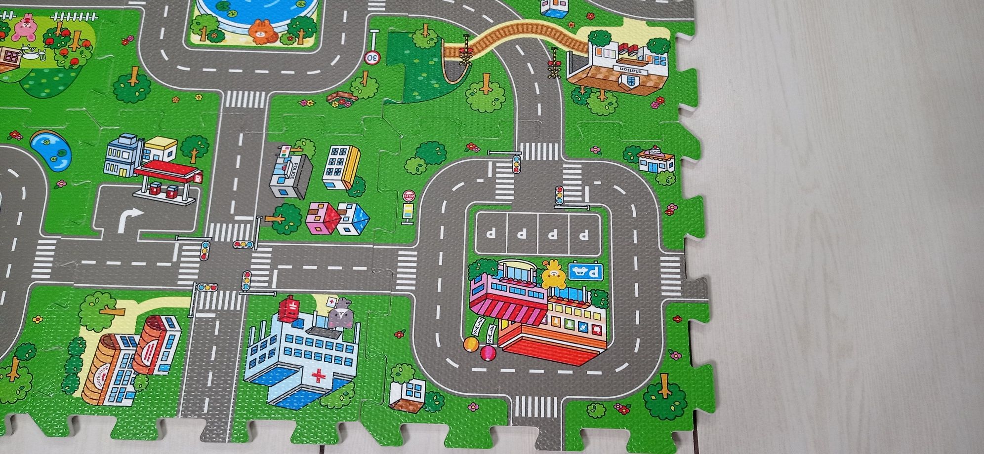 Puzzle piankowe miasto