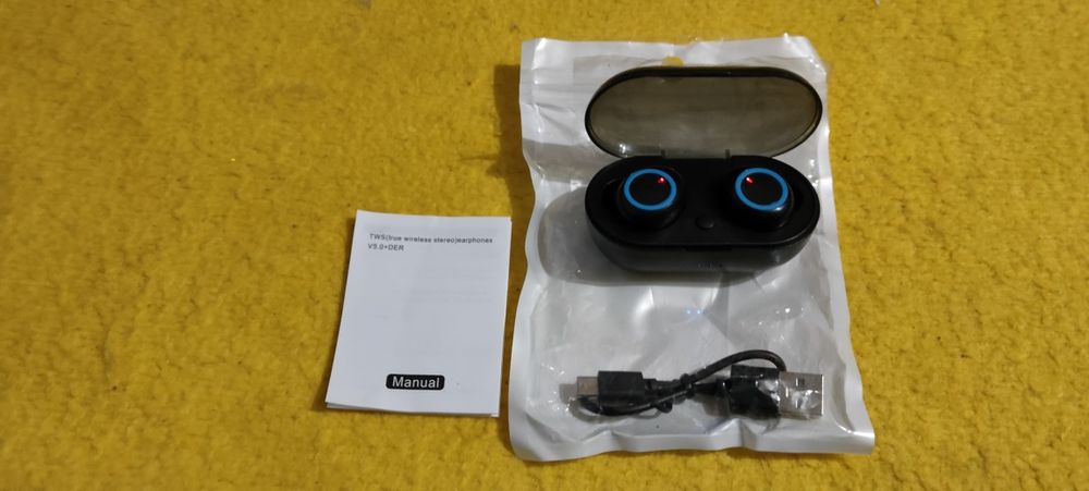 Наушники Bluetooth 5.0 черные беспроводные Y30 TWS