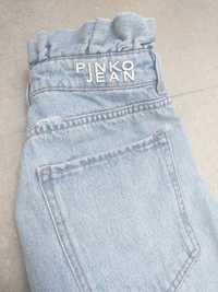 Pinko mum jeans z wysokim stanem