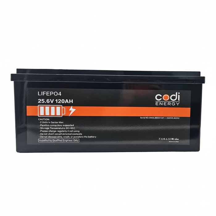 Акумулятор Codi LiFePO4 25.6V / 120Ah