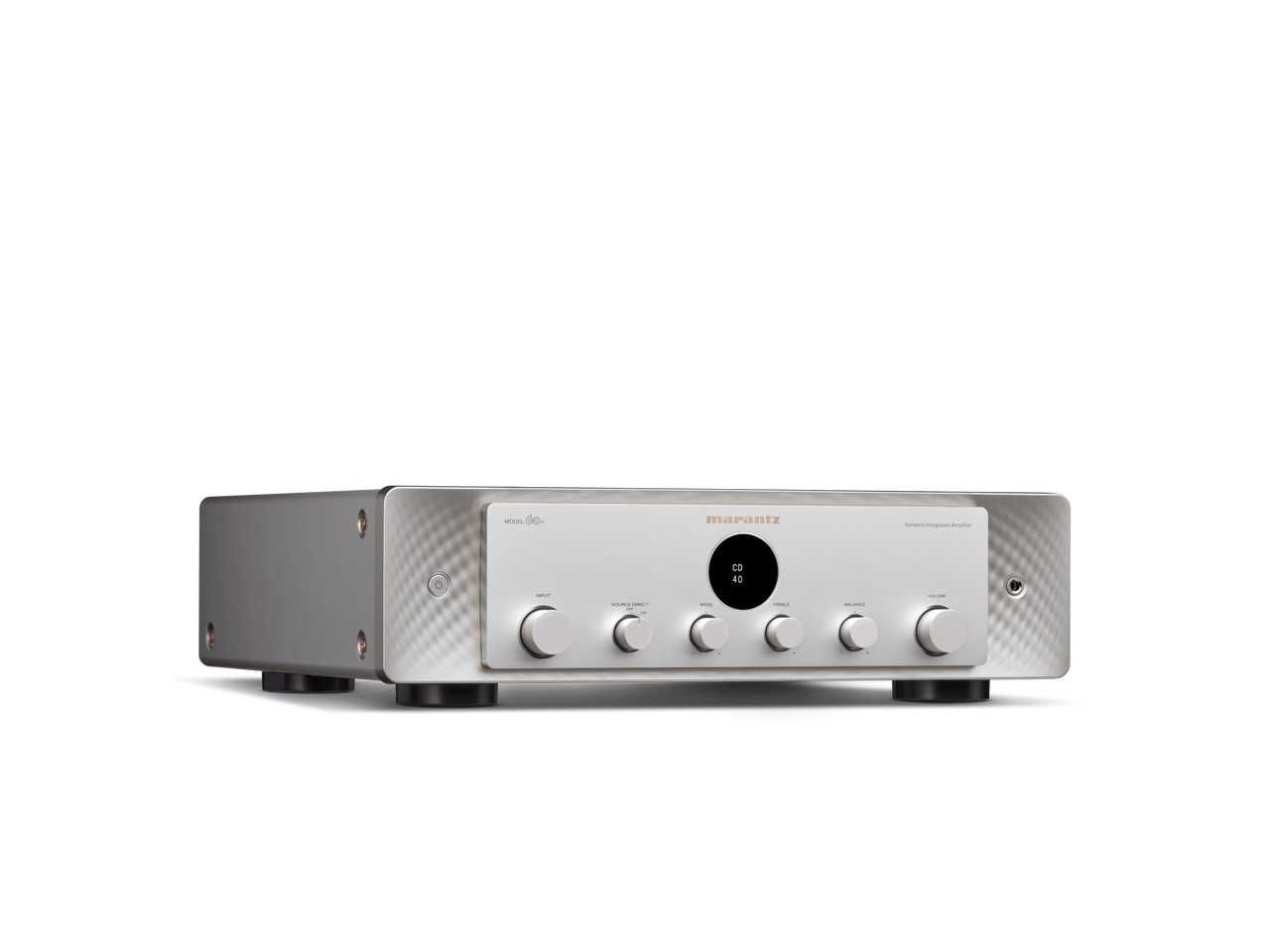 Marantz MODEL 60n sieciowy wzmacniacz zintegrowany czarny , srebrny