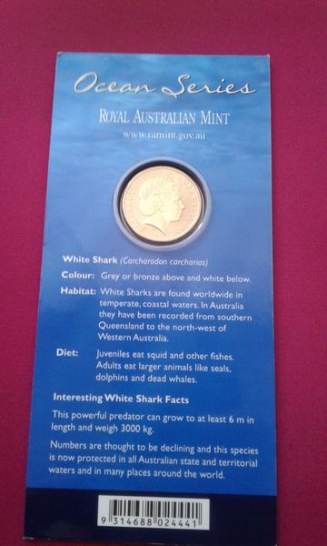 1 Dolar 2007 r. Australia-Rekin-UNC-EMALIA