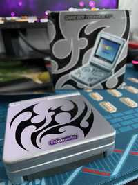 Gameboy Advance SP Tribal AGS-101 em caixa