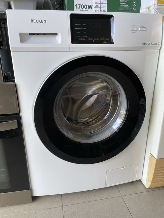 Máquina de Lavar Roupa Becken BoostWash de 8 kg