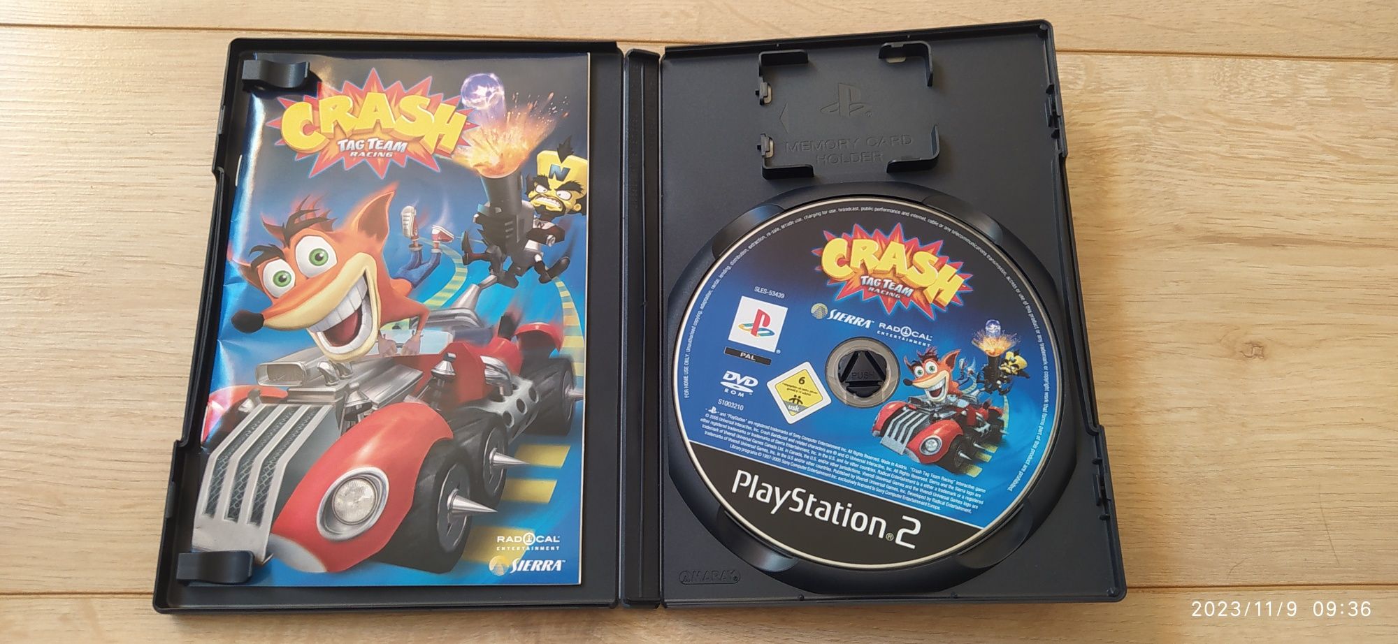 Crash Tag Team Racing PlayStation 2 UK PAL NMint