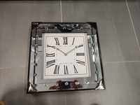 Nowy lustrzany zegar ścienny 34 cm