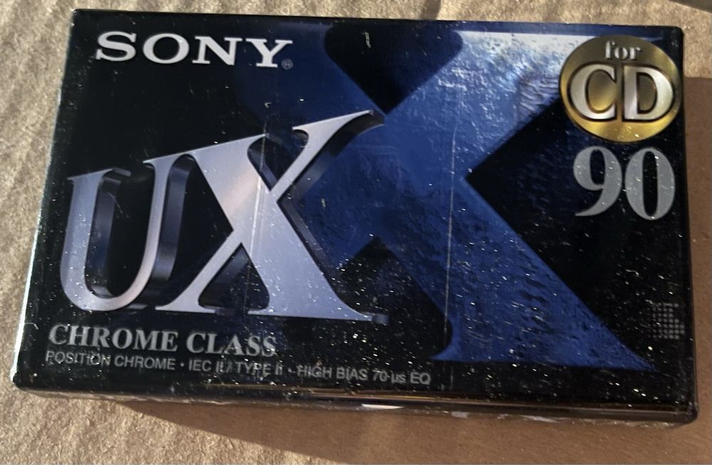 Cassete audio Sony UX 90