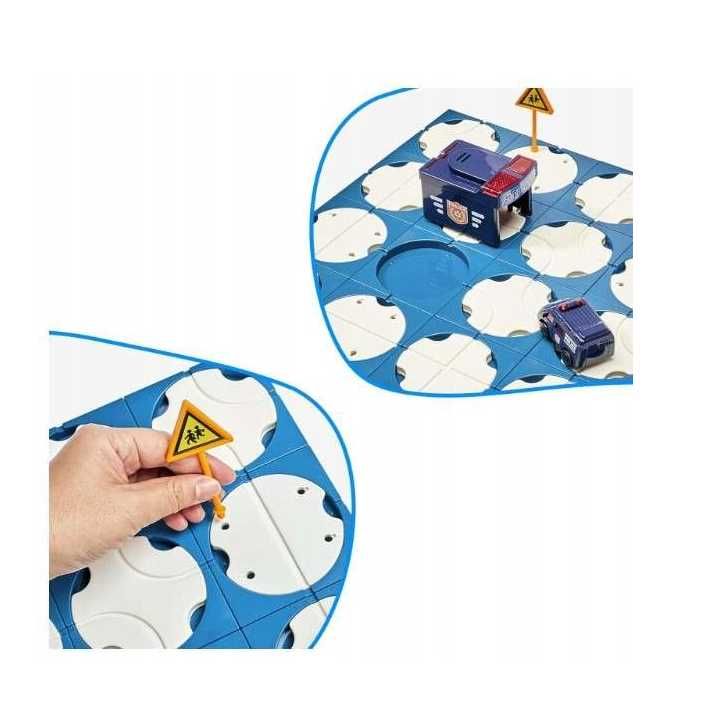 Puzzle z labiryntem dla autek efekty dźwiękowe 20 puzzli