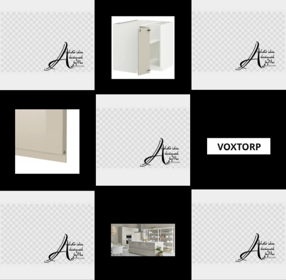 25x80 V O X T O R P front drzwi narożne ikea metod maximera utrusta