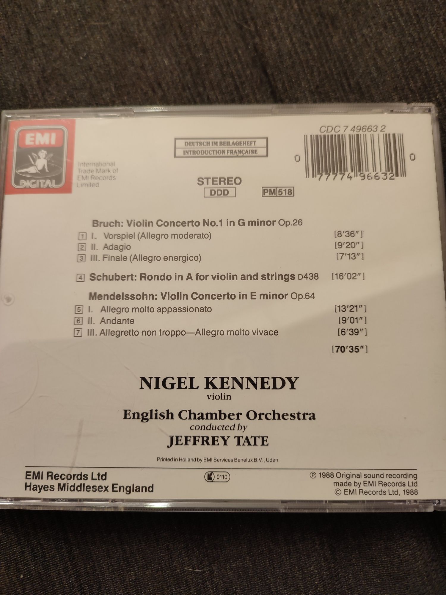 Nigel Kennedy - Cd