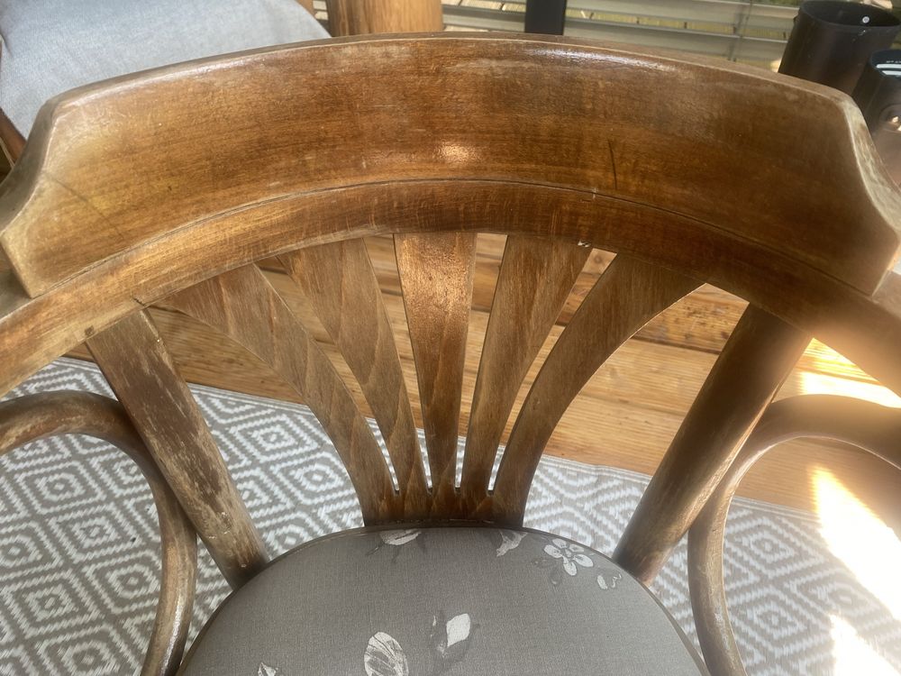 Krzesło gięte Thonet, do renowacji, 2 sztuki