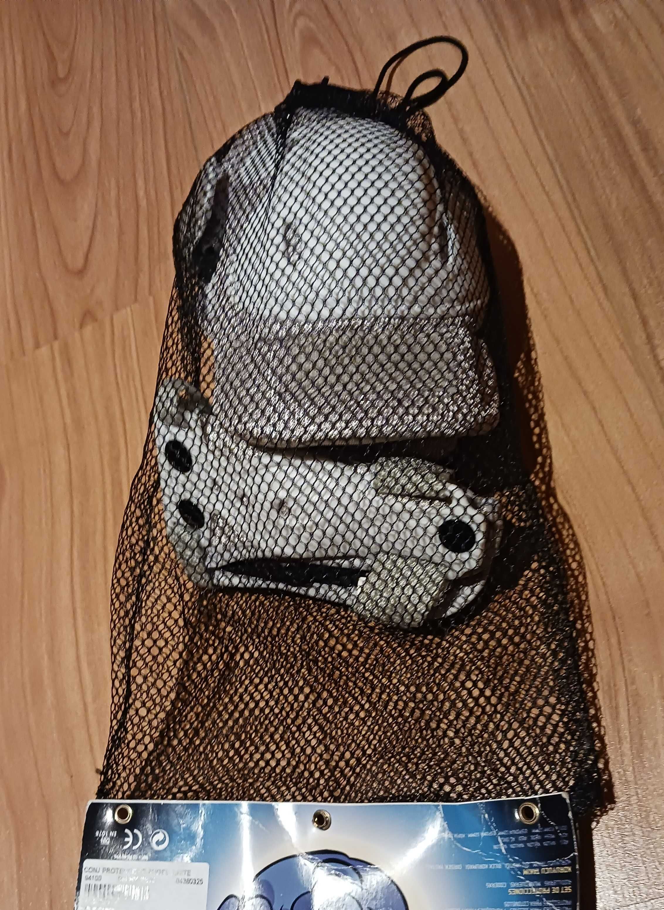 Kit desporto -  proteção joelhos, cotovelos e pulsos
